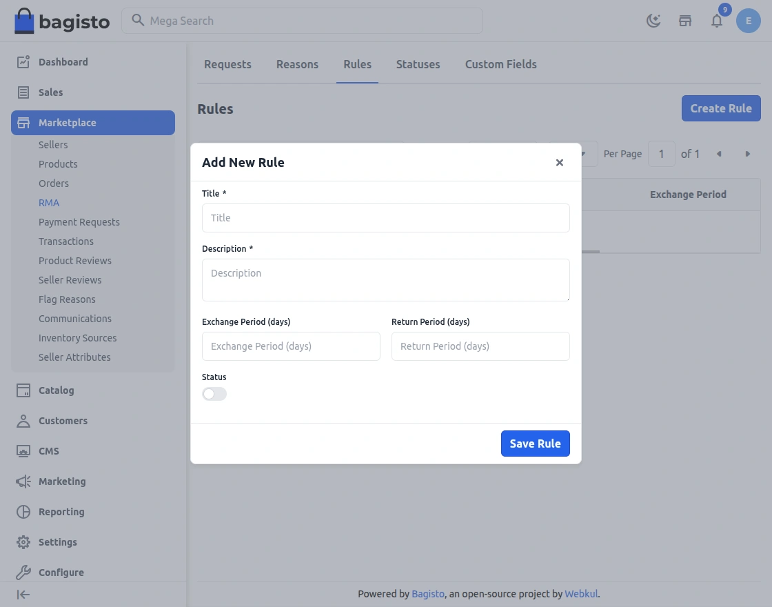 Customer Email and Password