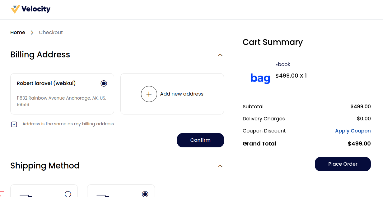 Backorder Output