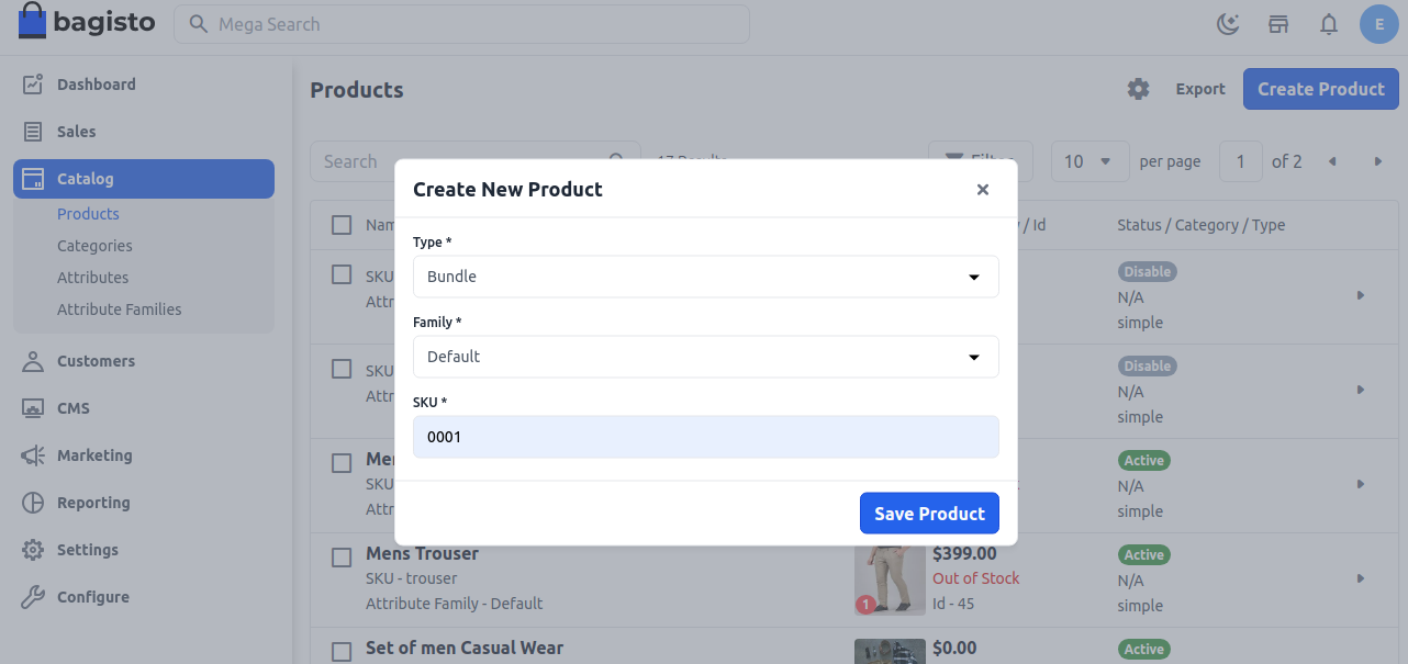 Bundle Product