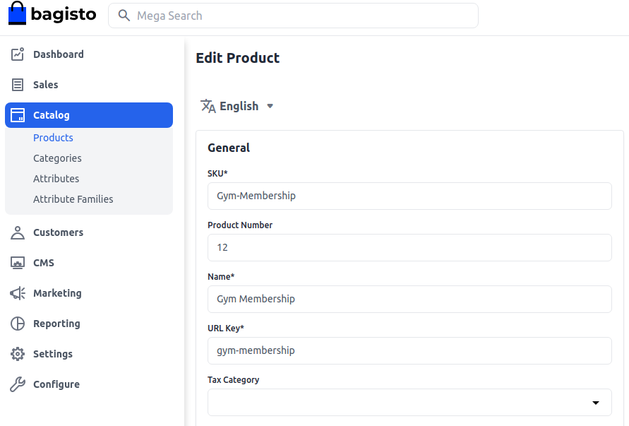 Edit Product