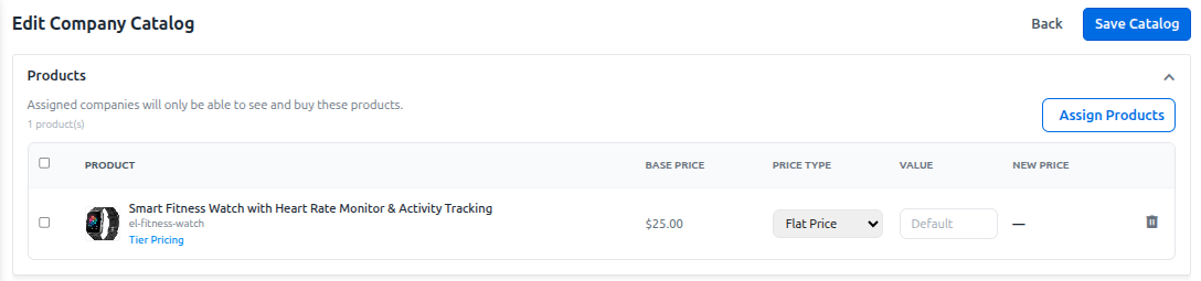 Confirm Catalog Visibility