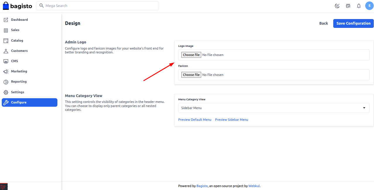 Design Configuration