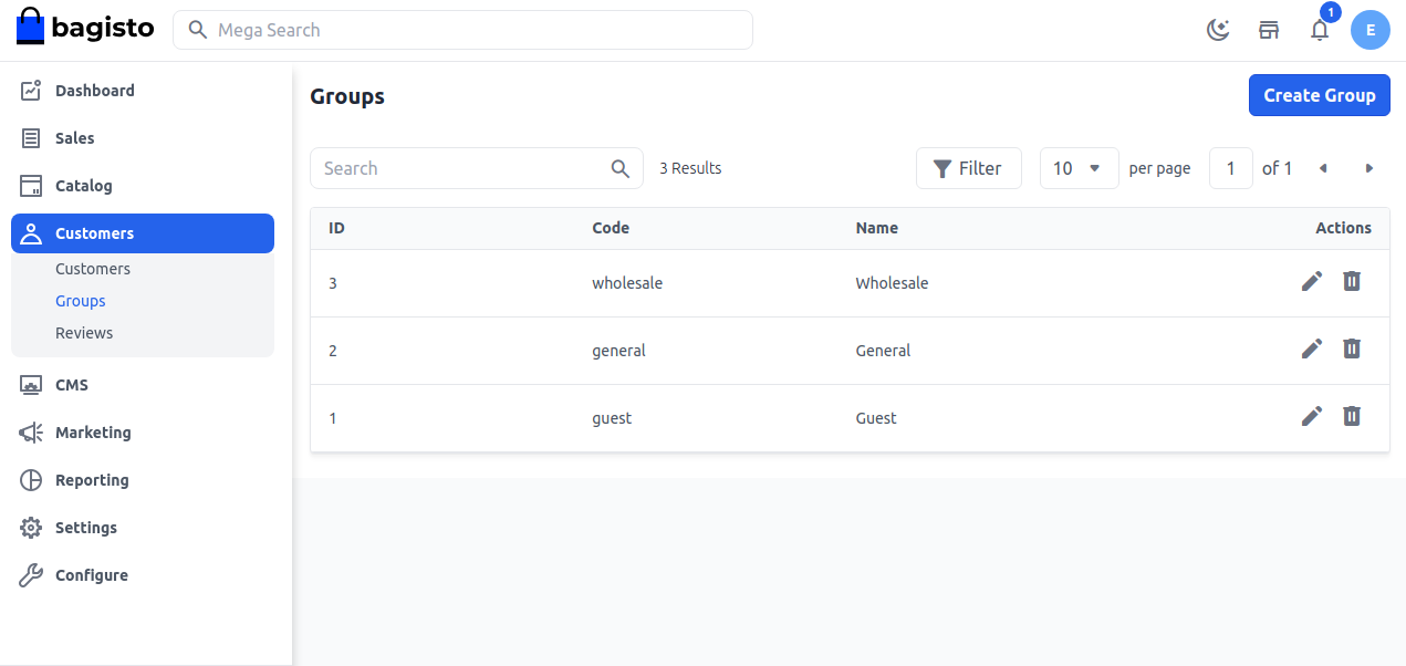 Create Group