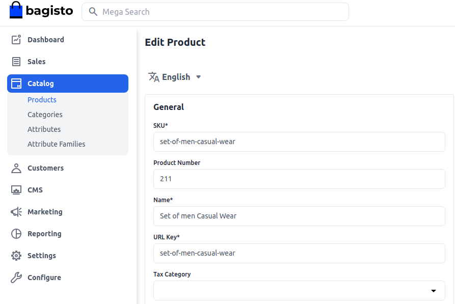 Edit Product