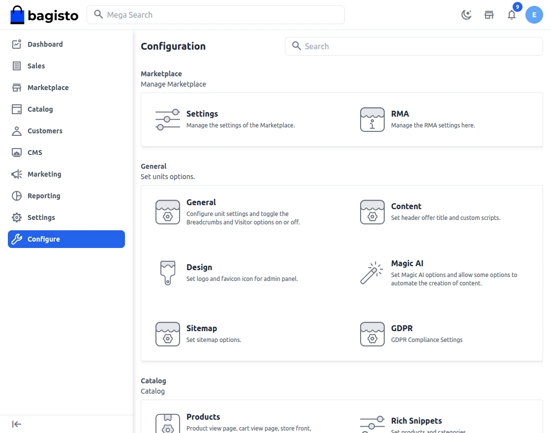 Customer Email and Password