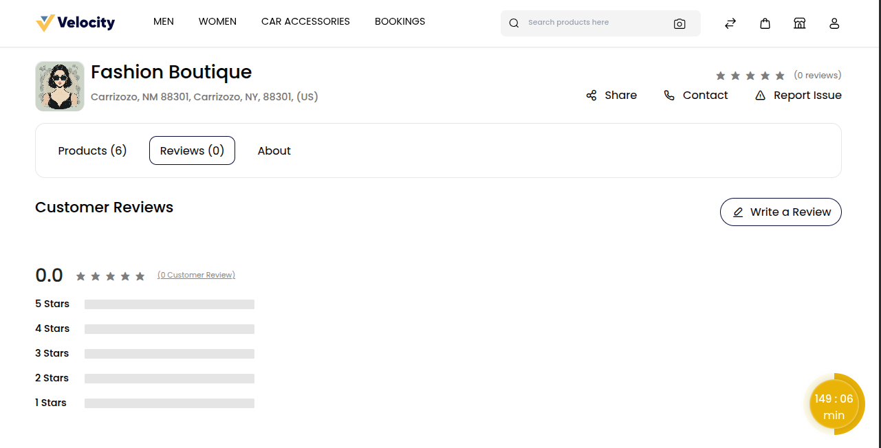 Seller Profile Review