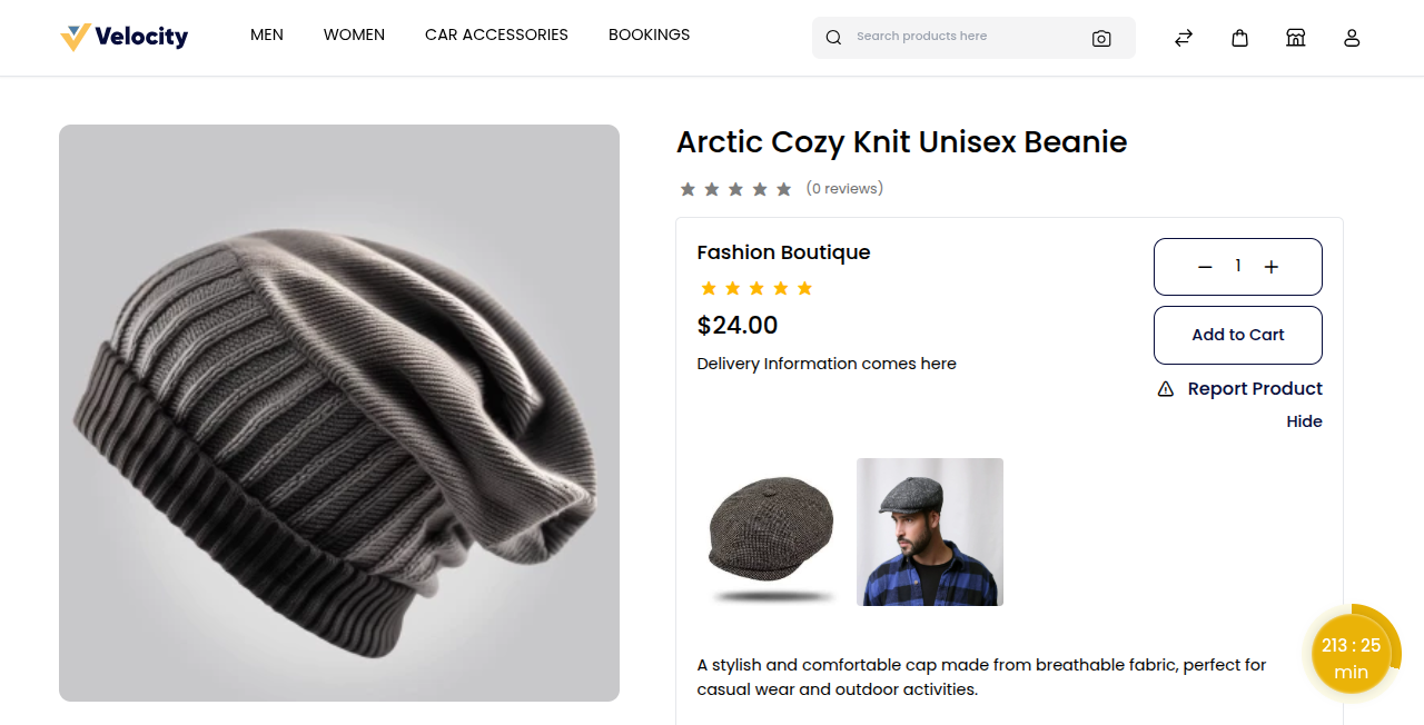 Assign Product Store Frontend