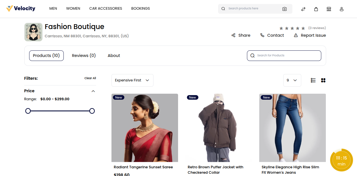 Global Commission Configuration