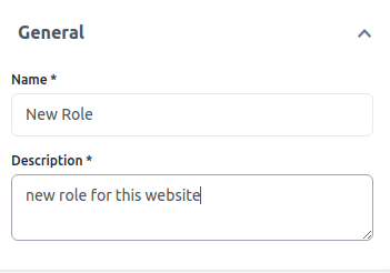 New Role