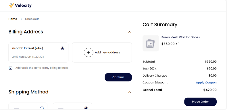 Tax Frontend